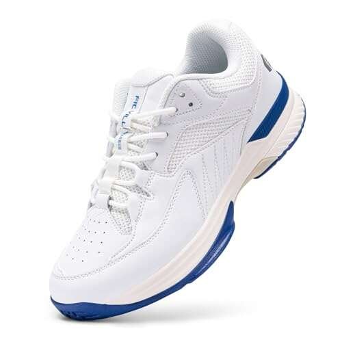 FitVille Men‘s Wide Pickleball Shoes All Court with Arch...