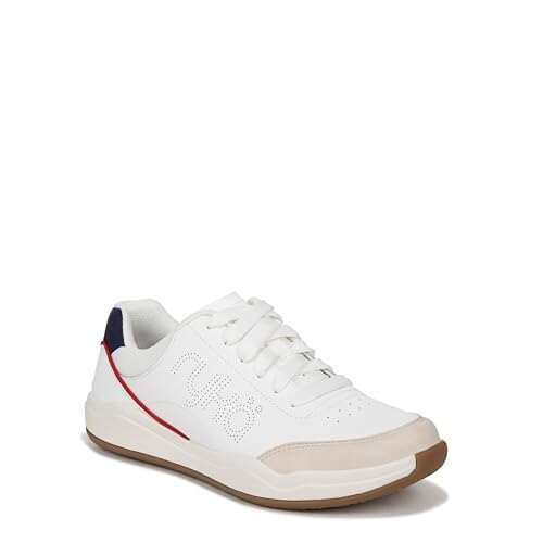 Ryka Womens Courtside Pickleball Sneakers White/Navy 11 W