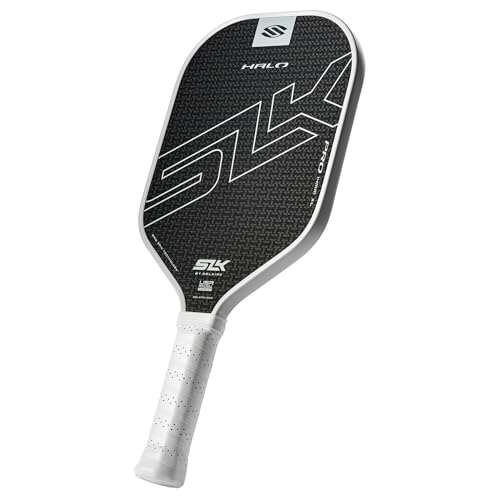 Selkirk Sport SLK Halo Pro Pickleball Paddle Raw Carbon.