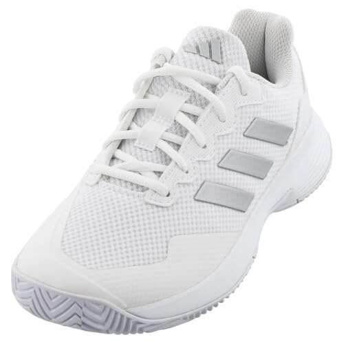 adidas Women's GameCourt 2 Sneaker, White/Silver...