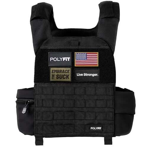 Polyfit (Fortify) Weighted Vest for Strength and Endurance...