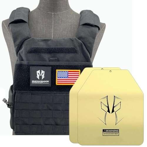 Weighted Vest Men 20lbs with weights : Curved Plates...