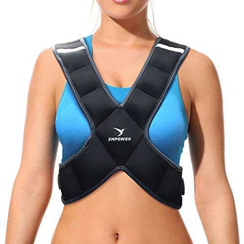 Empower Weighted Walking Vest for Women – Fixed 8lb Weight
