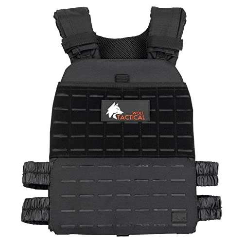Wolf Tactical Adjustable Weighted Vest for Men and Women...