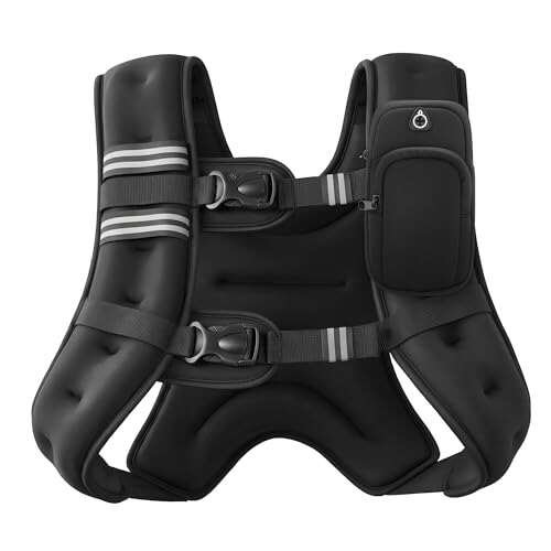 ZELUS Weighted Vest, 6lb/8lb/12lb/16lb/20lb/25lb/30lb...