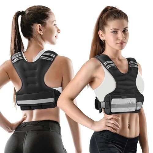 WIN4ALL Weighted Vest Woman Adjustable Weights For Walking...