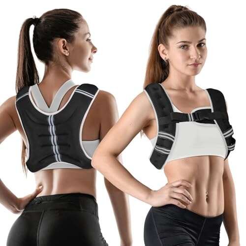 WIN4ALL Weighted Vest Men Women, 6lb/8lb/12lb/16lb/20lb...