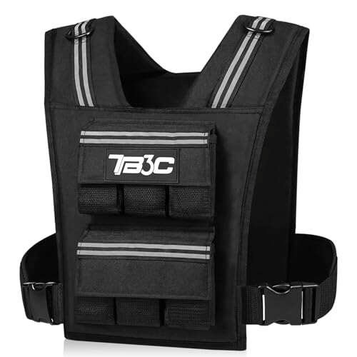 TB3C Adjustable Weighted Vest Men & Women, 30lbs.
