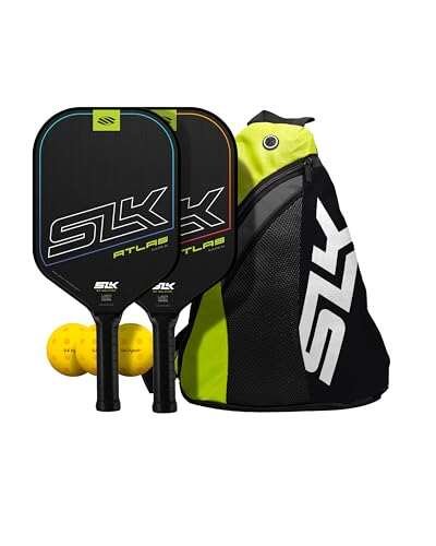 Selkirk Sport SLK Atlas Max Pickleball Paddles Raw Carbon...