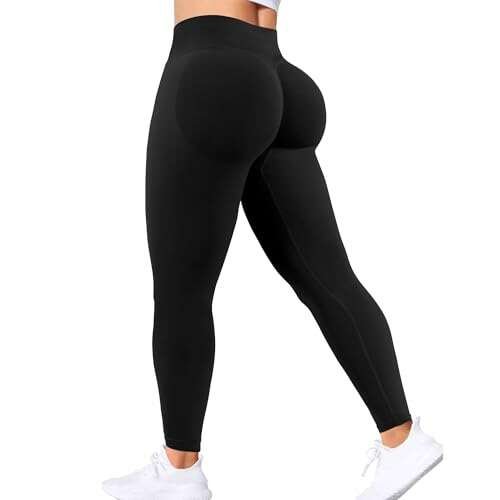 Butt Lifting Gym Workout Leggings for Women High Waisted...