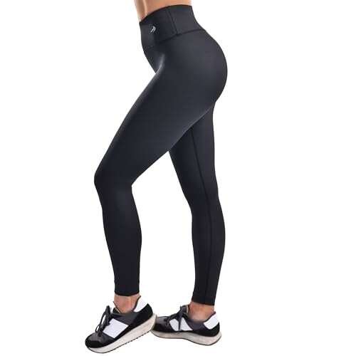 CompressionZ Women's High Waisted Compression Leggings...