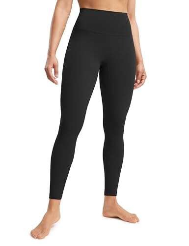 POSHDIVAH Creamluxe No Front Seam Yoga Leggings High Waisted
