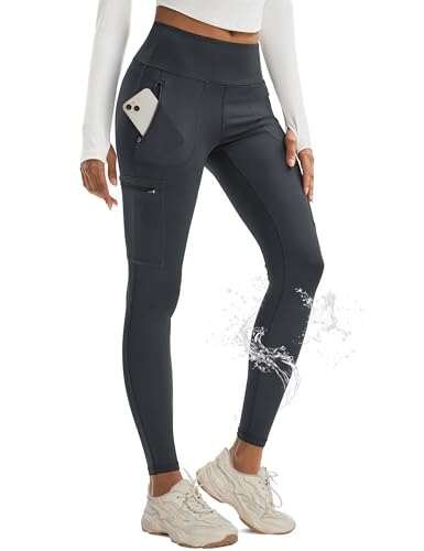 MAGCOMSEN Women Hiking Pants with Zipper Pockets Waterproof...