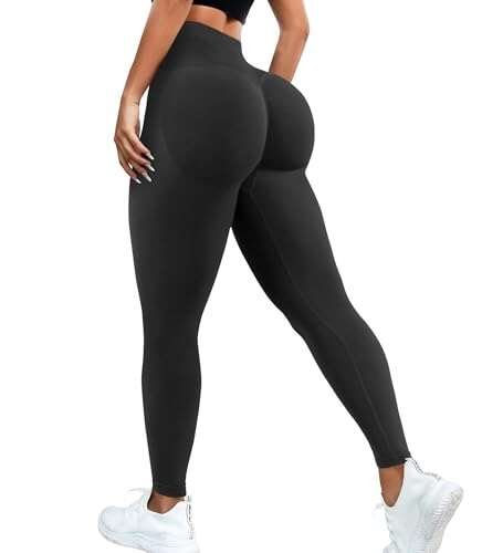 JGS1996 Hidden Scrunch Butt Lifting Leggings for Women High...