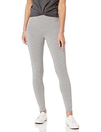 Amazon Essentials Women's Soft Leggings, Grey Heather,...