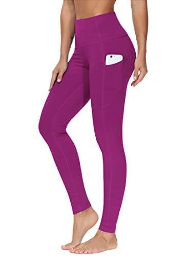 THE GYM PEOPLE Thick High Waist Yoga Pants with Pockets