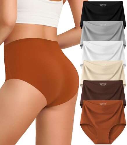 Kalapa Womens Underwear Seamless Full Coverage Breathable...