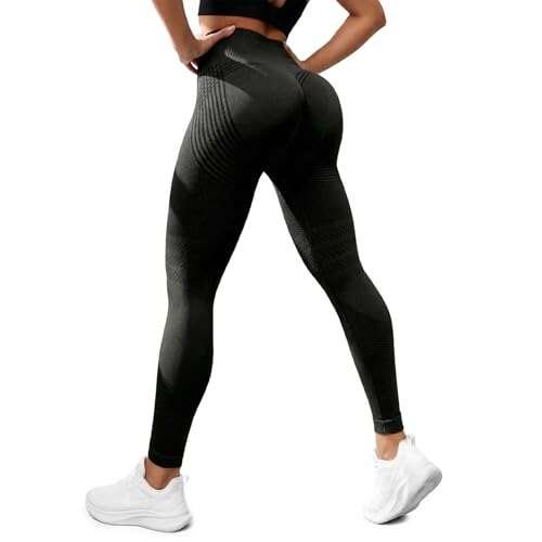 Anti Cellulite Compression 3D Leggings Women with...