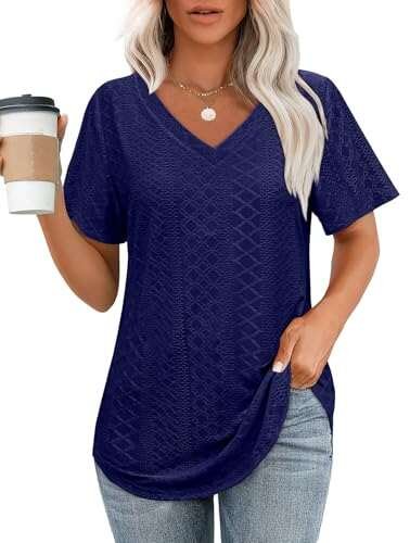 OFEEFAN Tunics or Tops to Wear with Leggings for Women