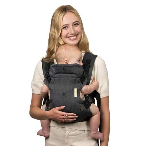 Infantino Flip Luxe 4-in-1 Convertible Baby Carrier,...