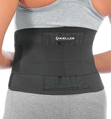 MUELLER Sports Medicine Adjustable Back Brace, Ideal for...