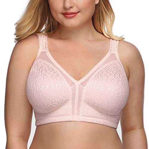 DotVol Women's Full Figure Minimizer Bras Comfort Large...