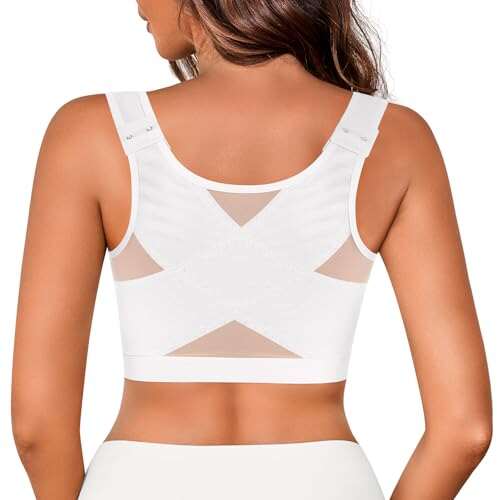 J-pone Front Closure Posture Bras Womens Bras Wireless Back...