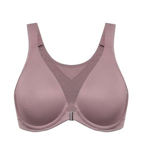 DELIMIRA Women's Front Closure Bras Posture Full Coverage...