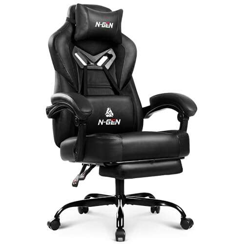 N-GEN GAMING Video Gaming Chair Big and Tall Ergonomic Chair