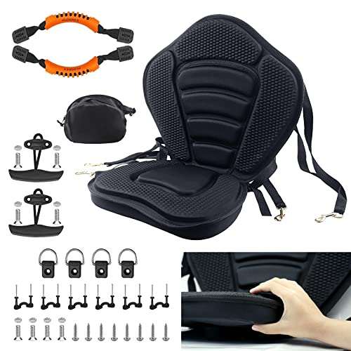 HLOGREE Kayak Thicken Seat Deluxe Plus Padded with Storage...