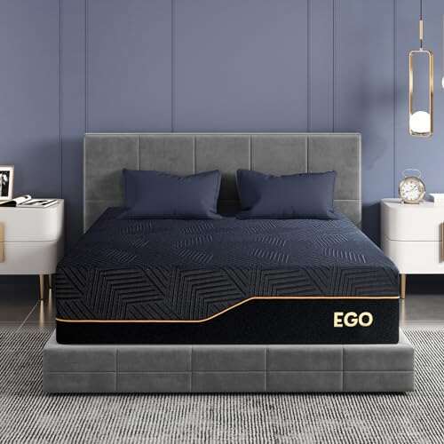 MLILY EGOHOME 14 Inch Queen Memory Foam Mattress for Back