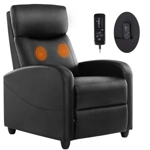 Sweetcrispy Massage Recliner Chair for Adults, Adjustable...
