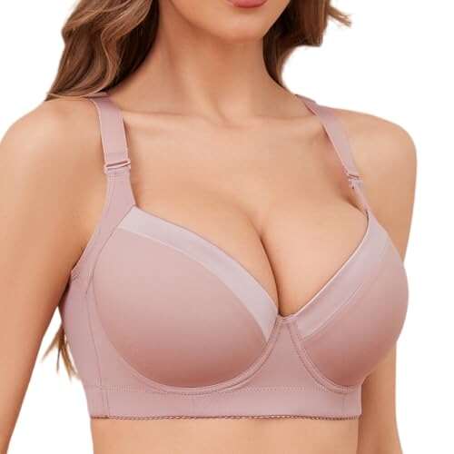 Women Push Up Bra Hide Back Fat with Smooth Comfort