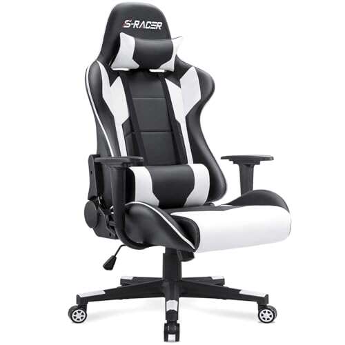 Homall Gaming Chair, Office Chair High Back with Lumbar...