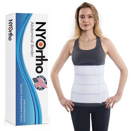 NYOrtho Abdominal Binder Lower Waist Support Belt for Men...