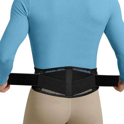 cybryeh Thin & Lightweight Back Brace for Daily Pain Relief