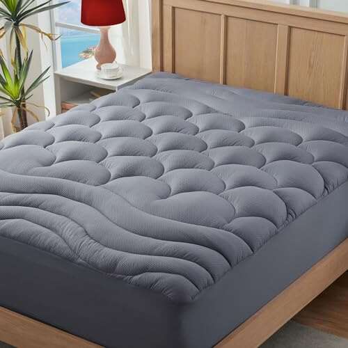 ELVEN HOME King Mattress Pad for Back and Hip Pain
