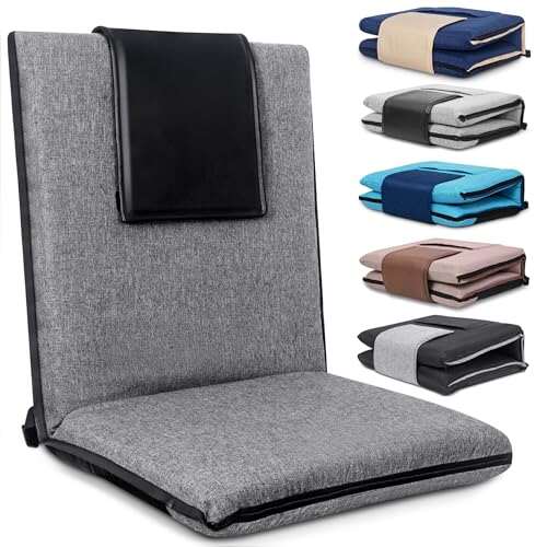 FASTMOMENT Floor Chair with Back Support 14-Position...