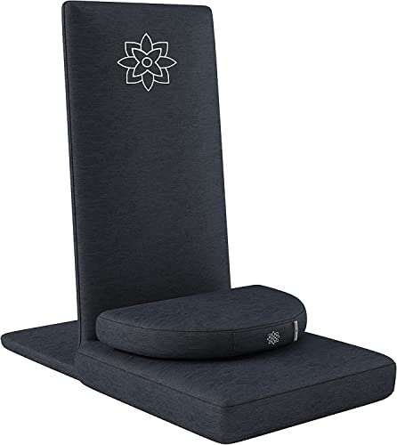Mindful Modern Folding Pro Meditation Chair - Adjustable...