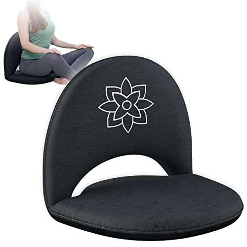 Mindful Modern Meditation Chair | Adjustable Floor Chair...