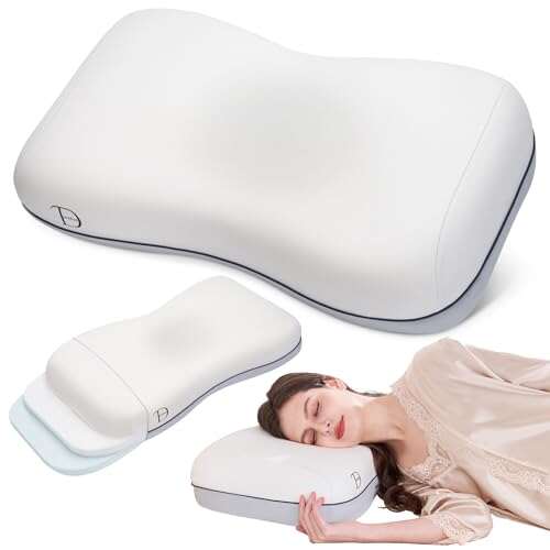 Dorefox Cervical Neck Pillow for Neck & Shoulder Support