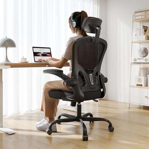 Office Chair Ergonomic Desk Chair, 330LBS Capacity, with...