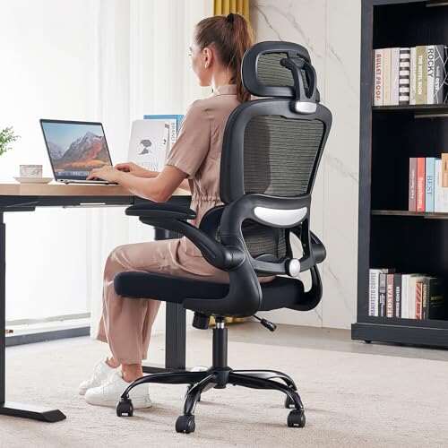 TRALT Office Chair Ergonomic Desk Chair, 330 LBS Capacity...