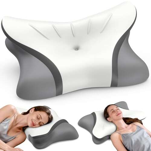 Cervical Neck Pillow for Pain Relief, Bed Pillow for All