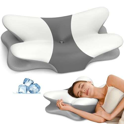 Cervical Pillow for Neck Pain Relief - Contour Memory Foam