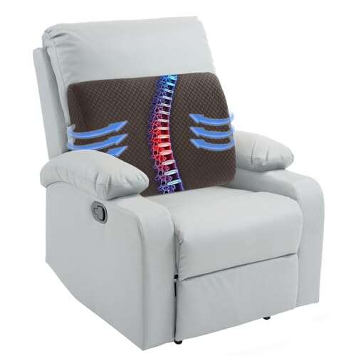 HOMBYS Lumbar Support Pillow for Recliner Chair, in Dark...