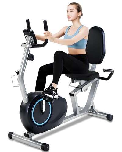 Recumbent Exercise Bike for Seniors - 400LB Capacity with...