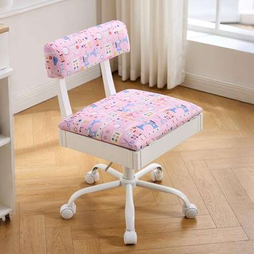 Lessmore Adjustable Height Sewing and Crafting Chair with...