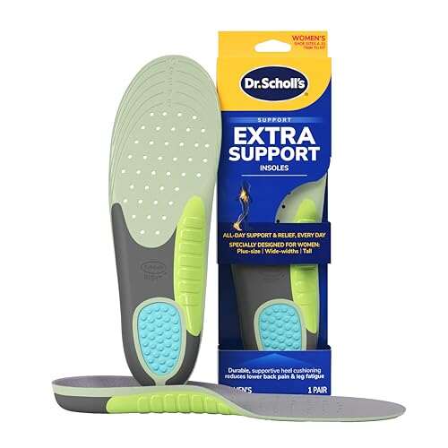 Dr. Scholl's Extra Support Shoe Insoles for Women, Size 6-11