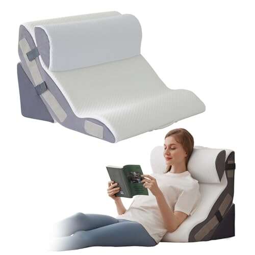 Ahpmeoa 3PCS Wedge Pillow Set for After Surgery and Recovery
